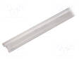 ALUMIINIPROFIILI LED-NAUHOILLE - LUONNOLLINEN - L: 1M - CORNER10 - ALUMIINI - Profiilit LED nauhoille - TOP-CORNER10-1M - 2