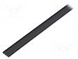 ALUMIINIPROFIILI LED-NAUHOILLE - MUSTA - L: 1M - FIX16 - ALUMIINI - ANODISOITU - Profiilit LED nauhoille - TOP-FIX16BK-1M - 1