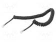 KAAPELI: PUHELIN-KIERRE-RJ10-PISTOKE,MOLEMMIN PUOLIN - MUSTA - Tietokonekaapelit ja -adapterit - TC4P4CS-2M - 1