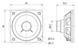 LAAJAKAISTAELEMENTTI VISATON SL 70 NDV - 4 Ohm - Laajakaistaelementit - SL70NDV-4OHM - 2