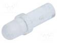 LED-VALOKUIDUT - Ø3MM - PIT: 7MM - PYÖREÄ - ETUOSA: KUPERA - SUORA - PLP1 - LED valojohtimet - PLP1-7MM - 1