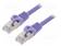 PATCH KAAPELI - S/FTP - CAT: 6A - RJ45-PISTOKE,MOLEMMIN PUOLIN - LANKA - RJ45 Ethernet kaapelit - PP6A-LSZHCU-V-0.5M - 1