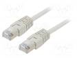 PATCH KAAPELI - F/UTP - CAT: 5E - RJ45-PISTOKE,MOLEMMIN PUOLIN - LANKA - RJ45 Ethernet kaapelit - PP22-15M - 1