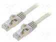 PATCH KAAPELI - S/FTP - CAT: 6A - RJ45-PISTOKE,MOLEMMIN PUOLIN - LANKA - RJ45 Ethernet kaapelit - PP6A-LSZHCU-0.5M - 1