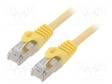 PATCH KAAPELI - S/FTP - CAT: 6A - RJ45-PISTOKE,MOLEMMIN PUOLIN - LANKA - RJ45 Ethernet kaapelit - PP6A-LSZHCU-Y-2M - 1