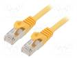 PATCH KAAPELI - S/FTP - CAT: 6A - RJ45-PISTOKE,MOLEMMIN PUOLIN - LANKA - RJ45 Ethernet kaapelit - PP6A-LSZHCU-Y-5M - 1
