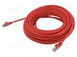 PATCH KAAPELI - S/FTP - CAT: 6A - RJ45-PISTOKE,MOLEMMIN PUOLIN - LANKA - RJ45 Ethernet kaapelit - PP6A-LSZHCU-R-20M - 1