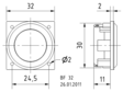 PIENOISKAIUTIN VISATON BF 32 S 4 OHM - Laajakaistaelementit - BF32S-4OHM - 3