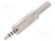 LIITIN: JACK 3,5MM - PISTOKE - UROS - STEREO ERIKOINEN,MURTOSUOJALLA - Plugit ja jakit - FC68124M - 1