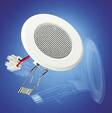 VISATON DL 5 8 OHM - Kattoon asennettavat kaiuttimet - DL5-8OHM - 1
