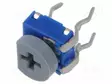 POTENTIOMETRI: ASENNUS - YKSIKIERROS,MAKAAVA - 1KOHM - 100MW - ±20% - Trimmerit - THT - CA6XV5-1M - 1