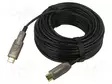 KAAPELI - MICRO HDMI PISTOKE,MOLEMMIN PUOLIN MUSTA - HDMI, DVI, DisplayPort johdot - CCBP-HDMID-AOC-20M - 1