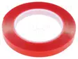 KAKSIPUOLEINEN TEIPPI - W: 12MM - L: 5M - PAKS.: 1MM - KAKSIPUOLINEN - AKRYYLI- - Eristysteipit ja -nauhat - AFTC-5310-12MM-5M - 1