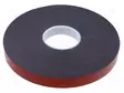 KAKSIPUOLEINEN TEIPPI - W: 25MM - L: PAKS.: 1,2MM - KAKSIPUOLINEN - MUSTA - Eristysteipit ja -nauhat - AFTC-6411-25MM-33M - 1