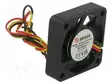LAITETUULETIN - DC - 12VDC - 40X40X10MM - 28,5DBA - EBR - MUSTA - DC 12V tuulettimet - DFS401012M - 1