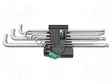 WRENCH: HEX KEY-SET - 9PCS. - Kuusiokolo- ja TORX avaimet - WERA.950PKLS9SM - 3