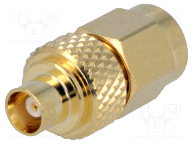 ADAPTERI - MCX NAARAS,SMA UROS - RF adapterit - MCXF-SMAM - 1