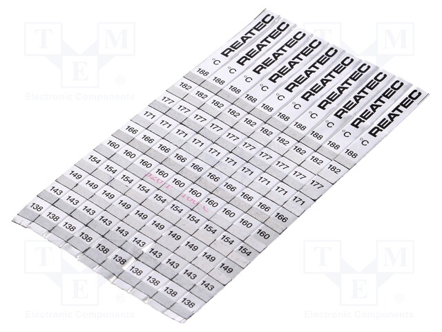 AINE: LÄMPÖTILAN OSOITIN - 10KPL - EROTTELUK: 5÷8°C - ±1% - Piirilevykemikaalit - TEMP-INDICATORM - 1