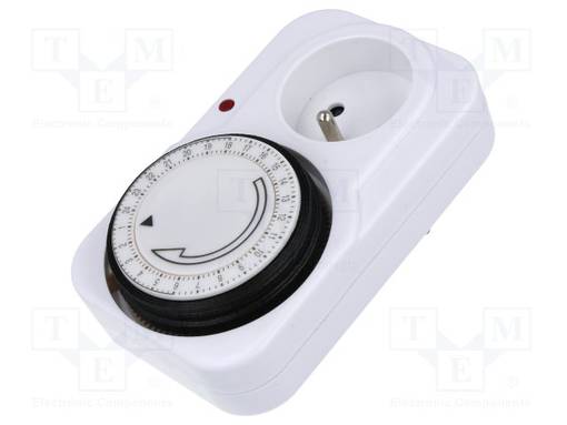 AUTOMATION MODULE: PROGRAMMABLE TIME SWITCH - 15MIN÷24H - PIN: 2 - Aikareleet ja ajastimet - PC1M - 1