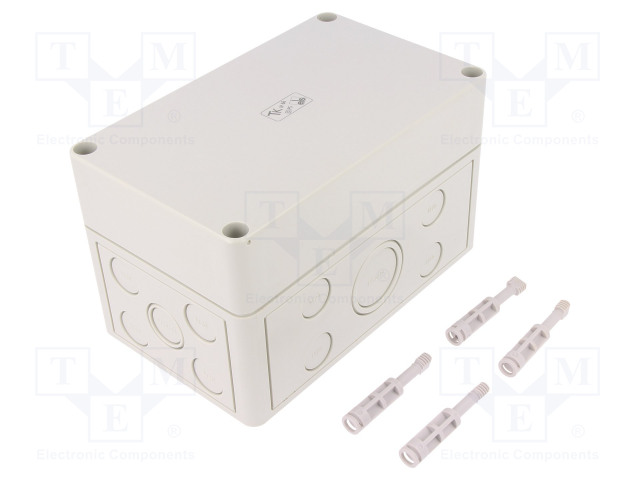 ASENNUSKOTELO - X: 110MM - Y: 180MM - Z: 111MM - TK PS - HARMA - Yleiskäyttöiset kotelot - TK-PS-1811-11-M - 1