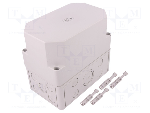 ASENNUSKOTELO - X: 110MM - Y: 180MM - Z: 165MM - TK PC - HARMA - Yleiskäyttöiset kotelot - TK-PC-1811-16-M - 1