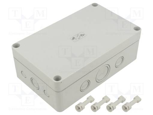 ASENNUSKOTELO - X: 110MM - Y: 180MM - Z: 63MM - TK PC - HARMA - Yleiskäyttöiset kotelot - TK-PC-1811-6F-M - 1