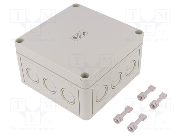 ASENNUSKOTELO - X: 130MM - Y: 130MM - Z: 75MM - TK PS - HARMA - Yleiskäyttöiset kotelot - TK-PS-1313-7-M - 1