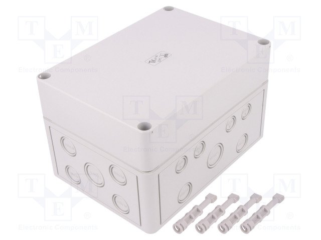 ASENNUSKOTELO - X: 130MM - Y: 180MM - Z: 111MM - TK PC - HARMA - Yleiskäyttöiset kotelot - TK-PC-1813-11-M - 1