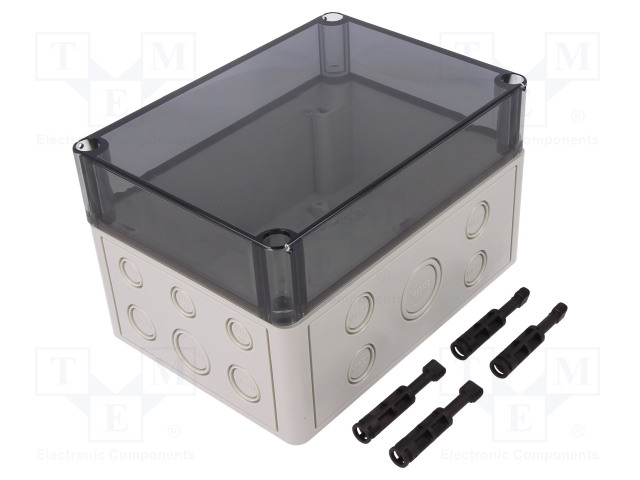 ASENNUSKOTELO - X: 130MM - Y: 180MM - Z: 111MM - TK PS - HARMA - Yleiskäyttöiset kotelot - TK-PS-1813-11-TM - 1