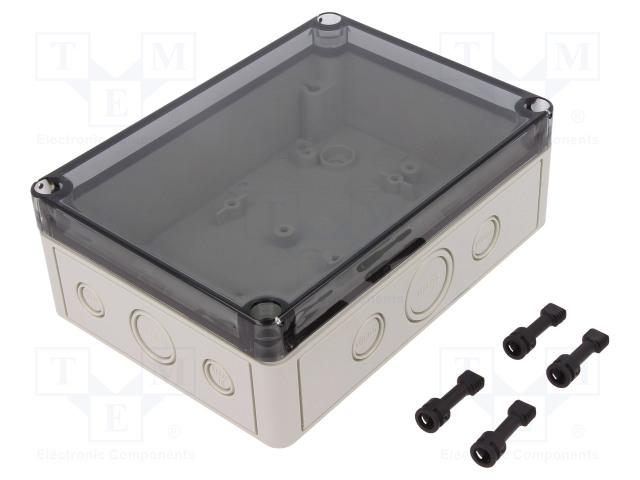 ASENNUSKOTELO - X: 130MM - Y: 180MM - Z: 63MM - TK PS - HARMA - Yleiskäyttöiset kotelot - TK-PS-1813-6F-TM - 1