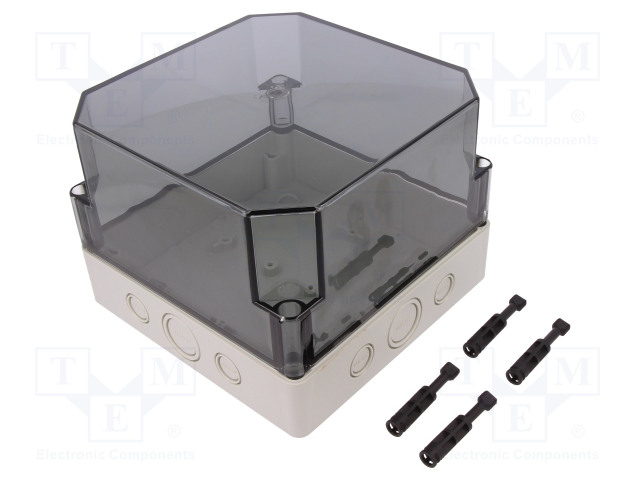 ASENNUSKOTELO - X: 180MM - Y: 182MM - Z: 137MM - TK PS - HARMA - Yleiskäyttöiset kotelot - TK-PS-1818-13F-TM - 1