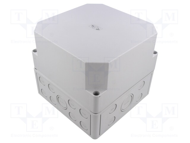 ASENNUSKOTELO - X: 180MM - Y: 182MM - Z: 165MM - TK PC - HARMA - Yleiskäyttöiset kotelot - TK-PC-1818-16-M - 1