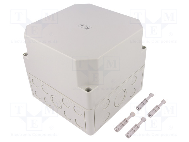 ASENNUSKOTELO - X: 180MM - Y: 182MM - Z: 165MM - TK PS - HARMA - Yleiskäyttöiset kotelot - TK-PS-1818-16-M - 1