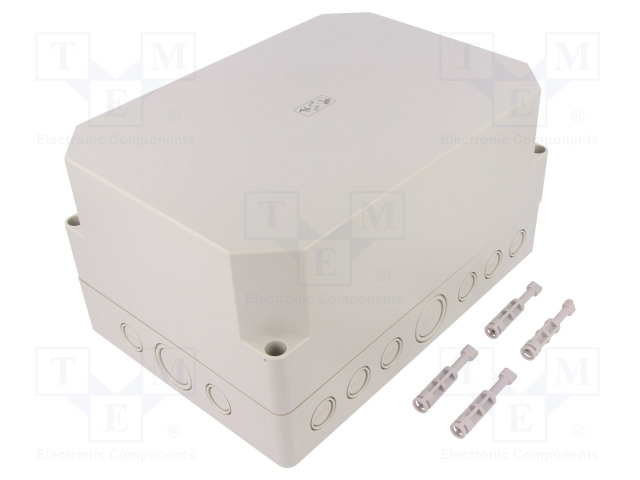 ASENNUSKOTELO - X: 180MM - Y: 254MM - Z: 137MM - TK PS - HARMA - Yleiskäyttöiset kotelot - TK-PS-2518-13F-M - 1