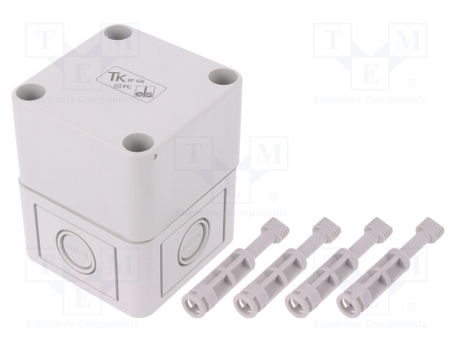 ASENNUSKOTELO - X: 65MM - Y: 65MM - Z: 81MM - TK PC - HARMA - Yleiskäyttöiset kotelot - TK-PC-77-8-M - 1