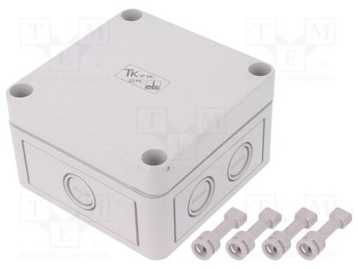 ASENNUSKOTELO - X: 94MM - Y: 94MM - Z: 57MM - TK PC - HARMA - Yleiskäyttöiset kotelot - TK-PC-99-6-M - 1