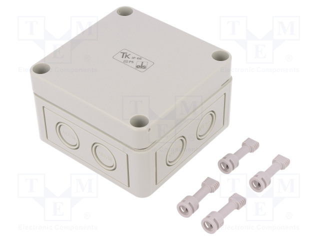 ASENNUSKOTELO - X: 94MM - Y: 94MM - Z: 57MM - TK PS - HARMA - Yleiskäyttöiset kotelot - TK-PS-99-6-M - 1