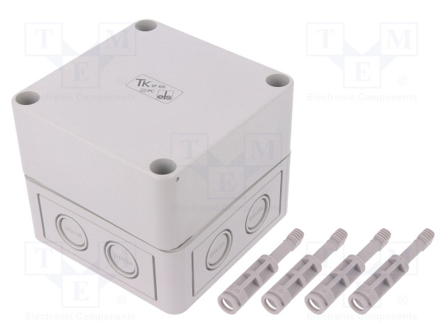 ASENNUSKOTELO - X: 94MM - Y: 94MM - Z: 81MM - TK PC - HARMA - Yleiskäyttöiset kotelot - TK-PC-99-8-M - 1