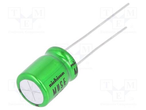 ELEKTROLYYTTIKONDENSAATTORI - BIPOLAARINEN - THT - Bipolaarikondensaattorit - UES1V470MPM - 1