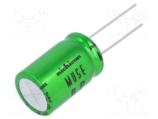 ELEKTROLYYTTIKONDENSAATTORI - BIPOLAARINEN - THT - Bipolaarikondensaattorit - UES1V471MHM - 1