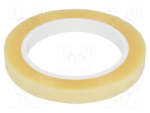 ERISTYSTEIPPI - W: 12MM - L: PAKS.: 0,06MM - LÄPINÄKYVÄ - Eristysteipit ja -nauhat - HOLD-K.30-12-33M - 1