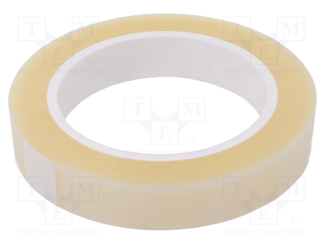 ERISTYSTEIPPI - W: 19MM - L: PAKS.: 0,06MM - LÄPINÄKYVÄ - Eristysteipit ja -nauhat - HOLD-K.30-19-66M - 1
