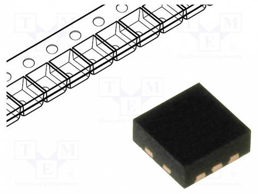 IC: DRIVER/SENSOR - -40÷125°C - 1,9÷3,6V - DFN6 - SMD - LIITÄNTÄ: I2C - Lämpötilamuuntimet - SI7050-A20-IM - 1