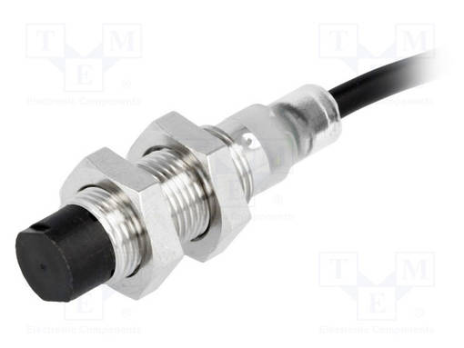 INDUKTIIVINEN ANTURI - OUT: NPN / NC - 0÷8MM - 10÷30VDC - M12 - 2M - IP67 - Teollisuus induktiiviset anturit - E2BM12KN08WPC22M - 1