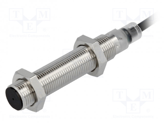 INDUKTIIVINEN ANTURI - OUT: PNP / NC - 0÷2MM - 10÷30VDC - M12 - 2M - IP67 - Teollisuus induktiiviset anturit - E2BM12LS02WPB22M - 1