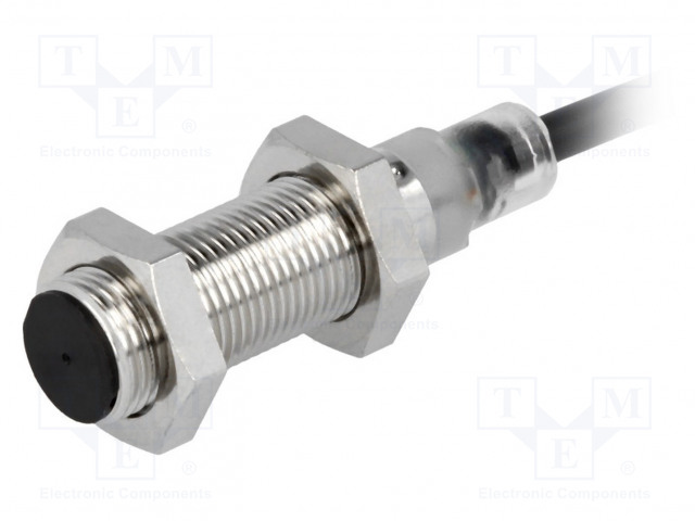 INDUKTIIVINEN ANTURI - OUT: PNP / NO - 0÷4MM - 10÷30VDC - M12 - 2M - IP67 - Teollisuus induktiiviset anturit - E2BM12KS04WPB12M - 1