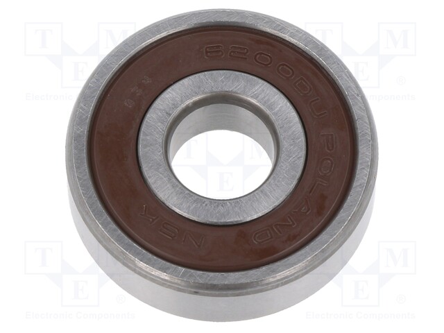 KUULALAAKERI - SISÄØ: 10MM - ULKOØ: 30MM - W: 9MM - LAAKERITERÄS - Kuulalaakerit - NSK6200-DDU-CM - 1