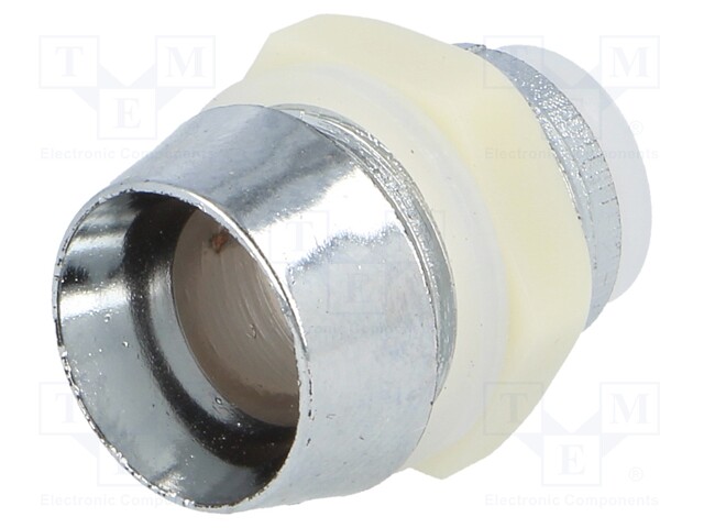 LED-PIDIKE - 8MM - KROMI - ABS - KOVERA - L2: 11,5MM - LEDkaulukset - RTP-80HB-CHROM - 1