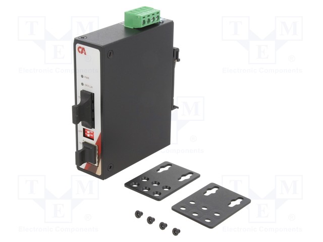 MEDIAMUUNNIN - GIGA ETHERNET/MONIMUOTOVALOKUITU - 12÷48VDC - 2,2W - Teollisuusverkot - MEGU-0201-M - 1