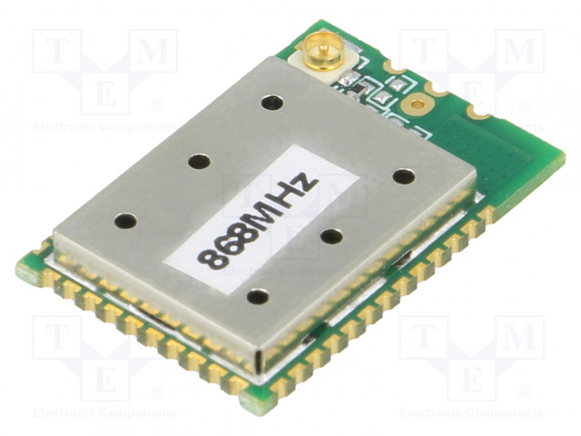 MODUULI: RF - 865÷859MHZ - -124DBM - 1,8÷3,6VDC - 14DBM - SMD - 22X15MM - RF moduulit - RCQ3-868-RM - 1